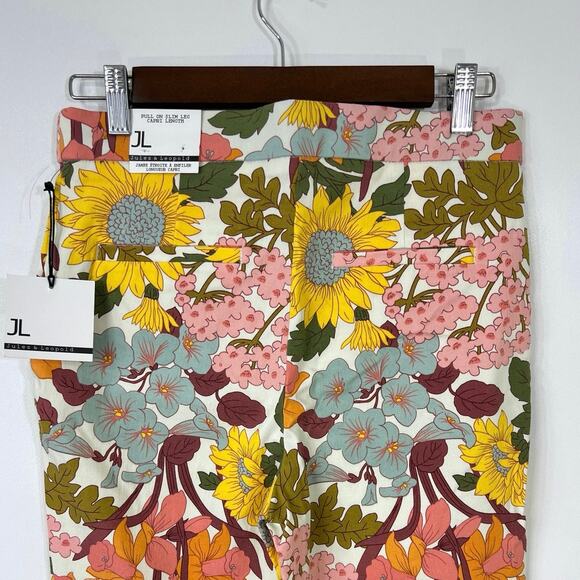 Jules & Leopold Floral Multicolor Pants - Picture 2 of 11